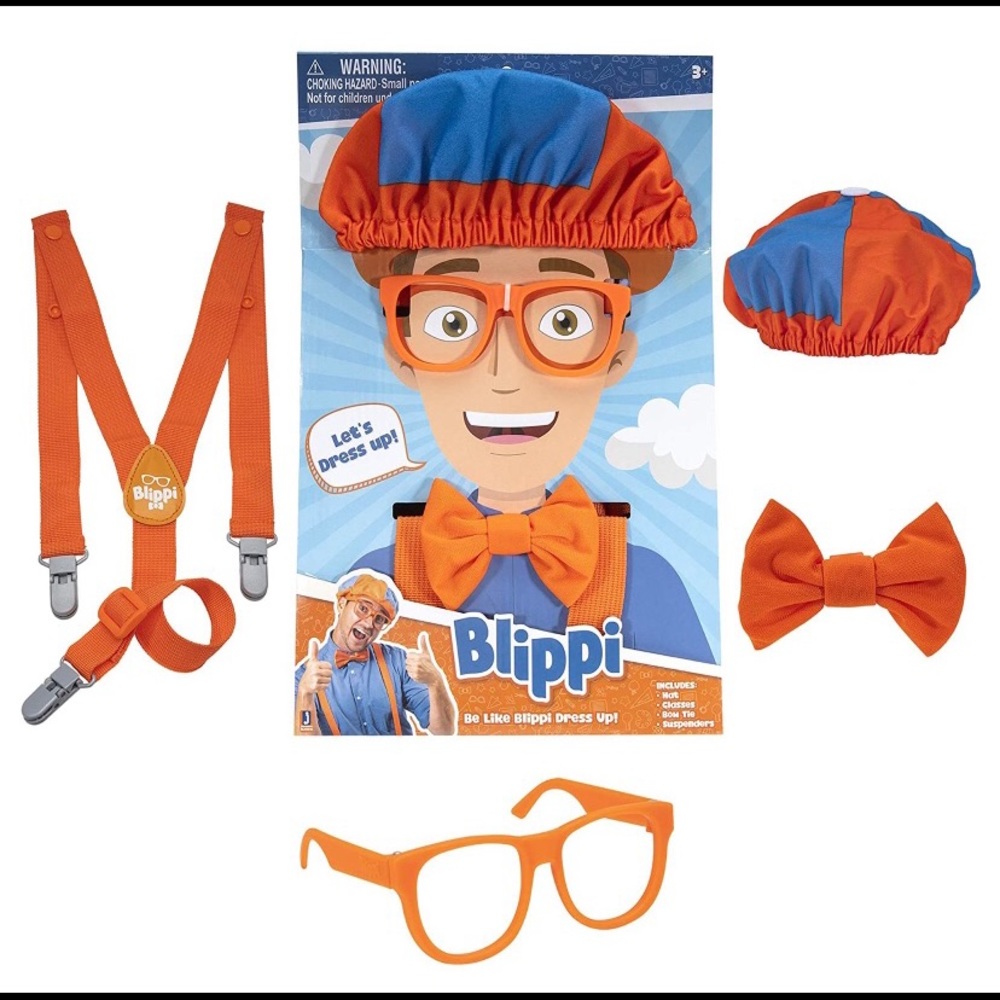Be Like Blippi Dress Up Role Play Set